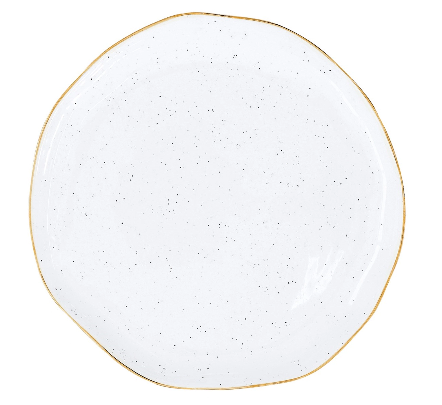 Artesanal Assiette à dessert, blanc, D19cm