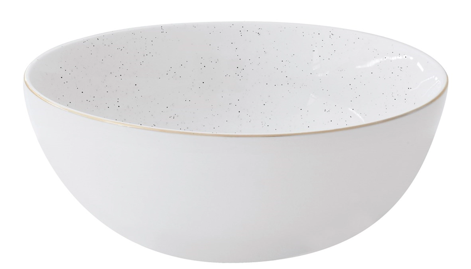 Artesanal bol, blanc, D22cm