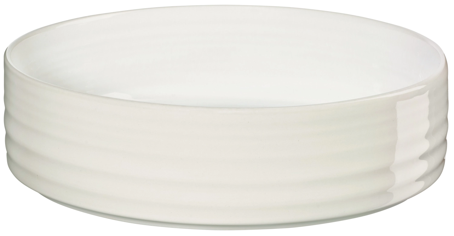 Re:glaze Pastaschale, sparkling white