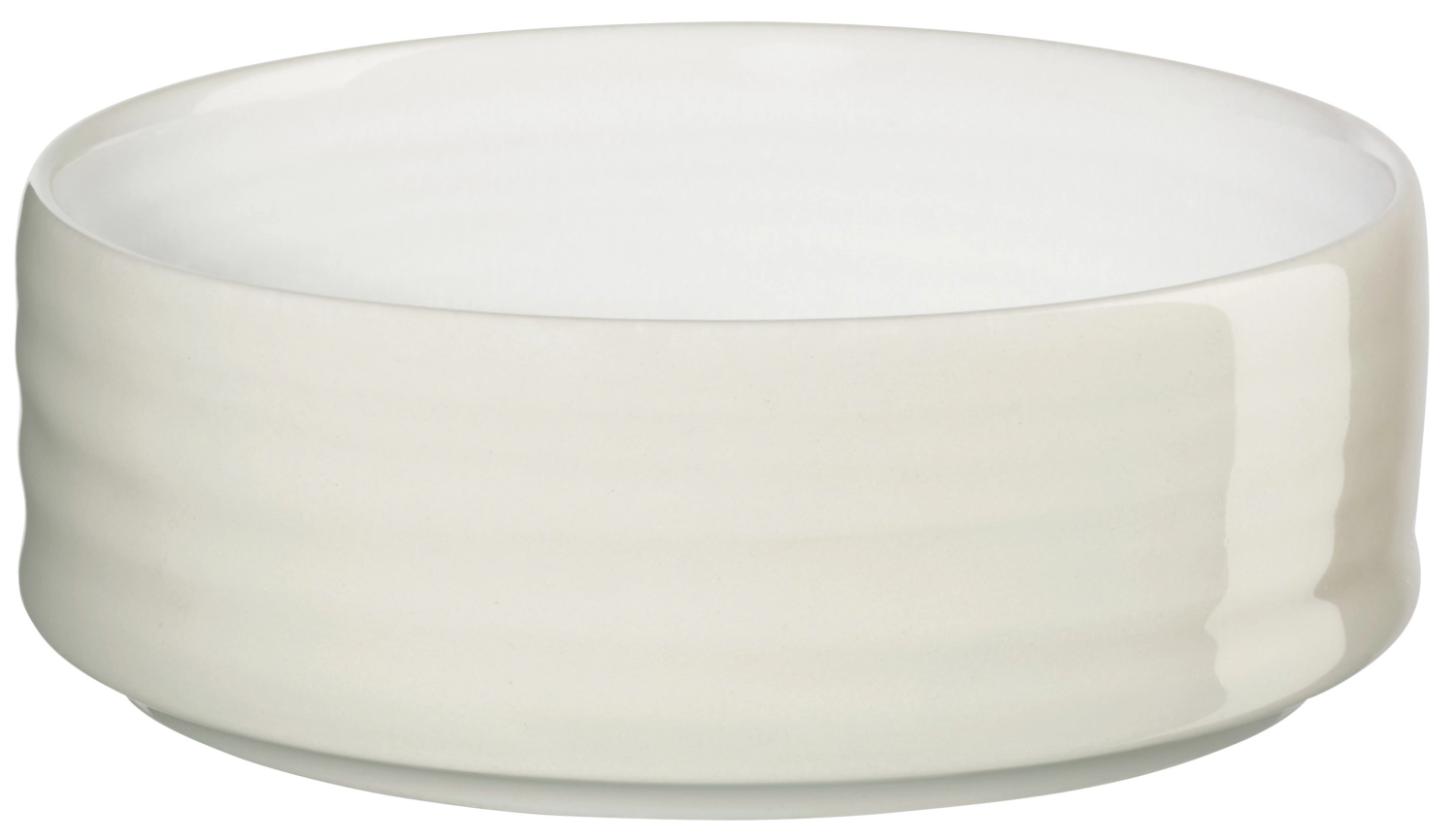 Re:glaze Schale, sparkling white