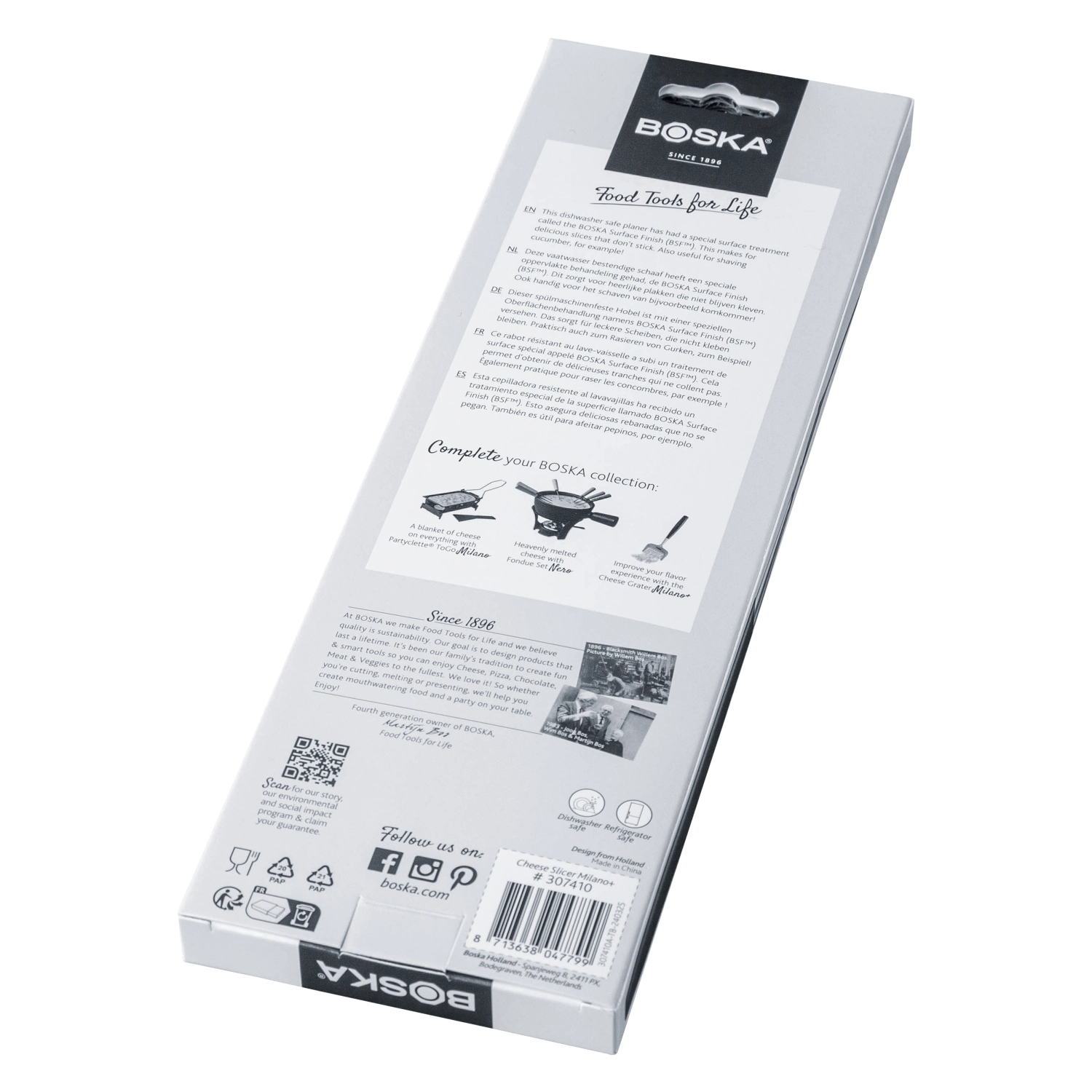 Käseschneider Milano+ Edelstahl Kunststoff