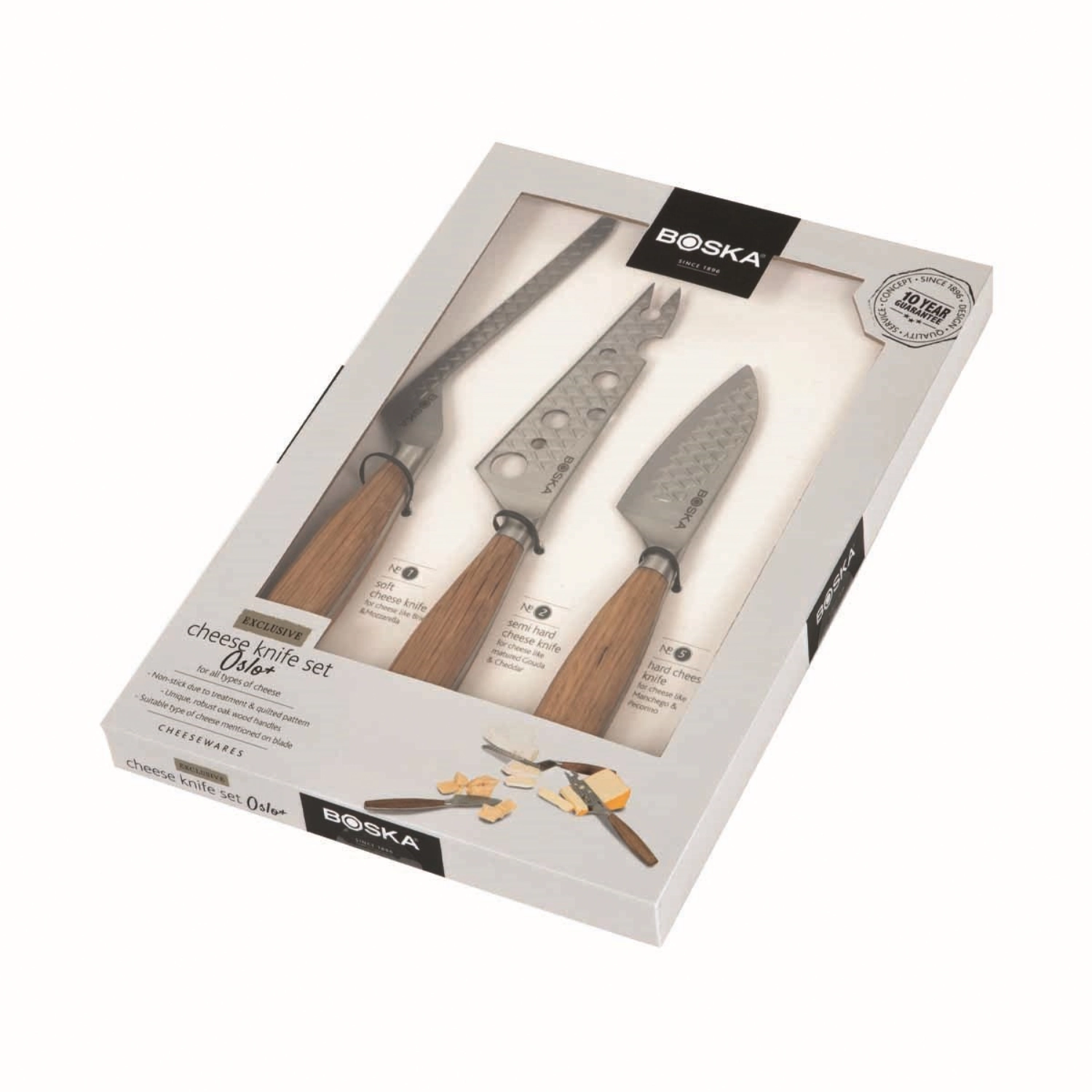 Set de couteaux à fromage oslo+