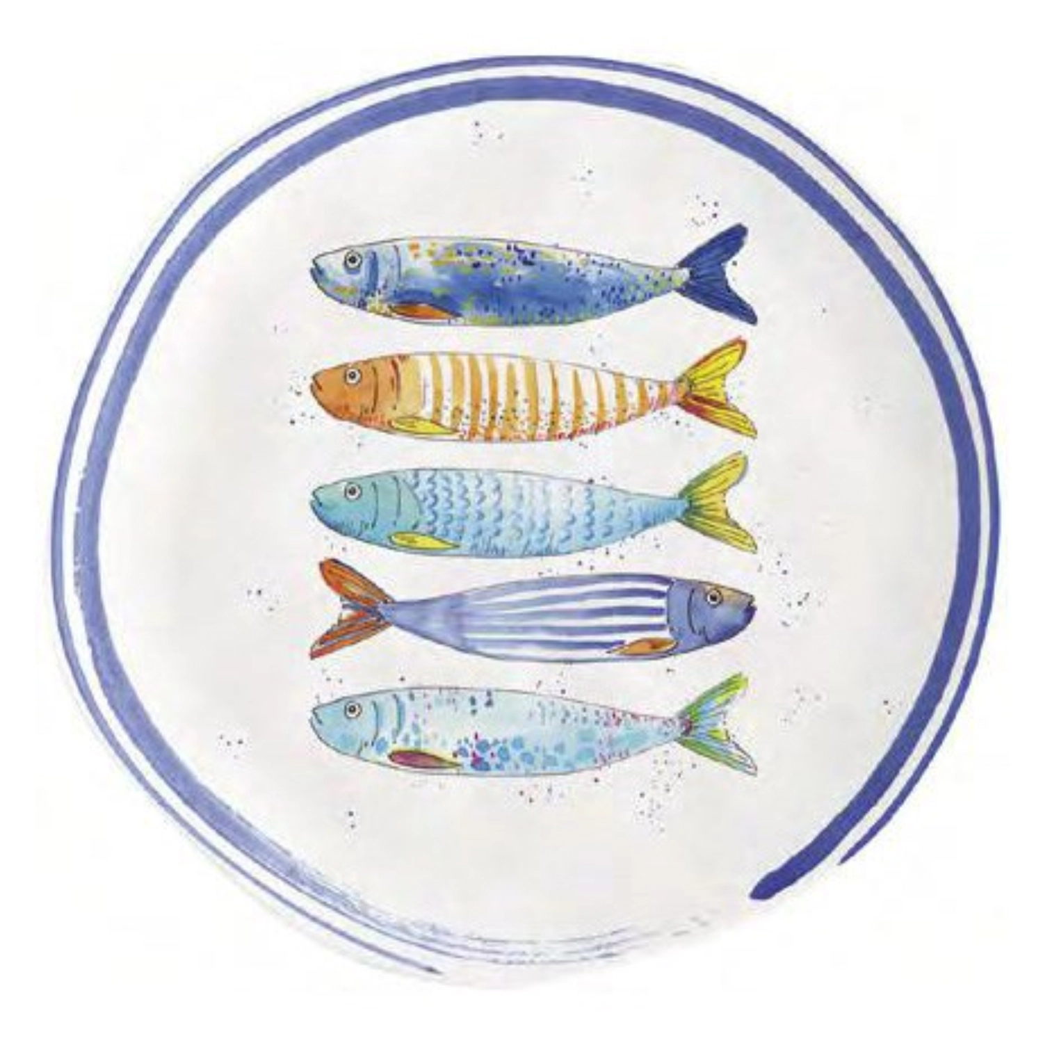 Bord de mer assiette à dessert, d21