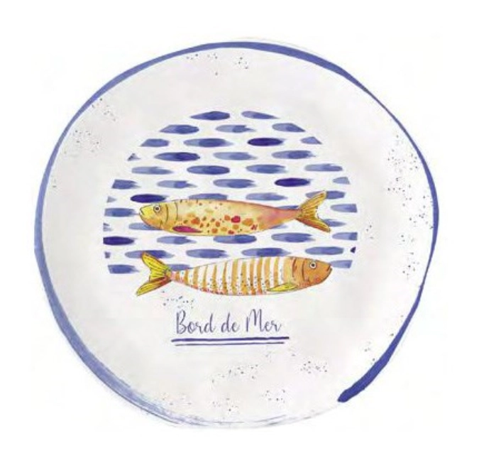 Bord de mer assiette à tapas, d16cm