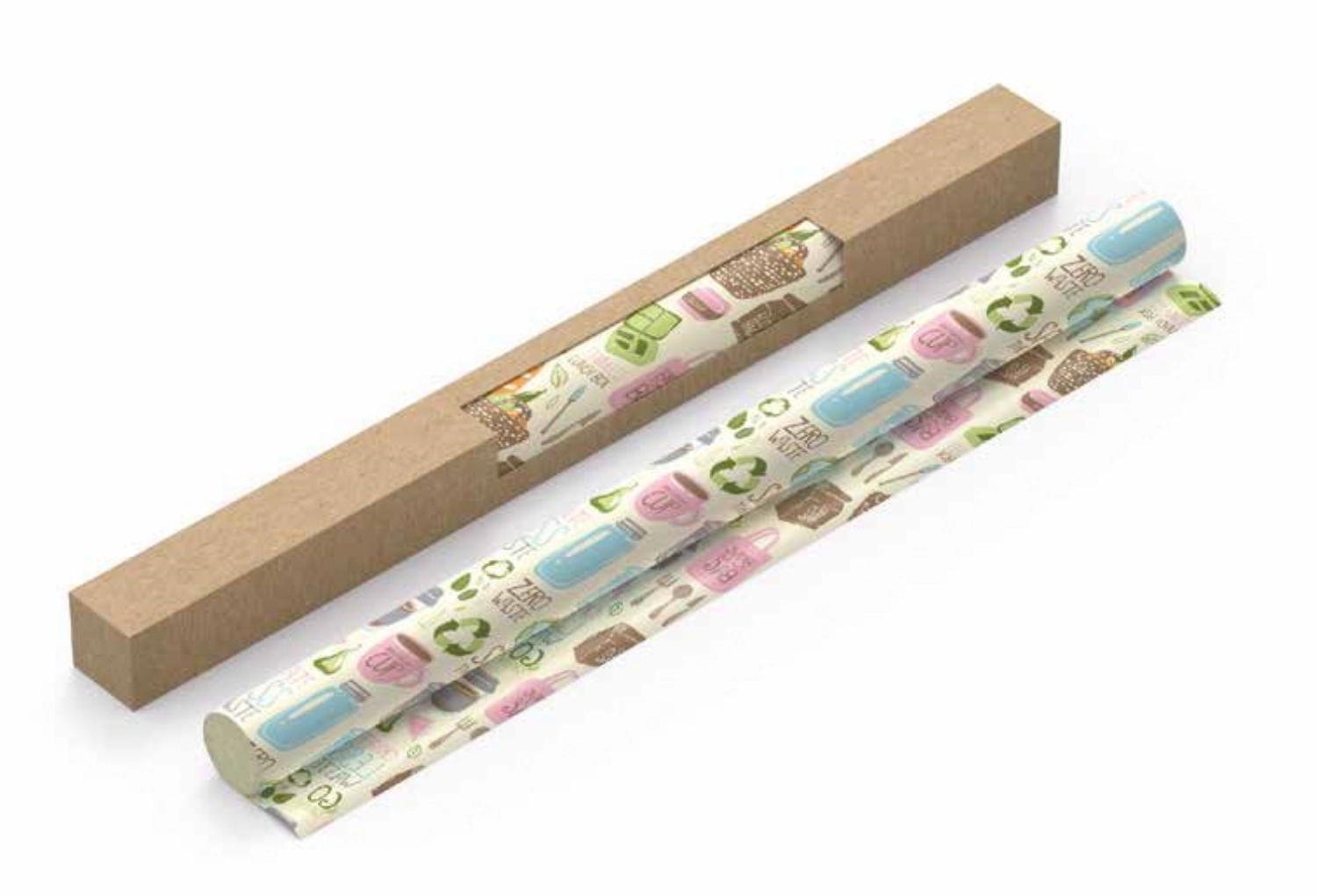 Bienenwachstuch-Rolle Zero Waste