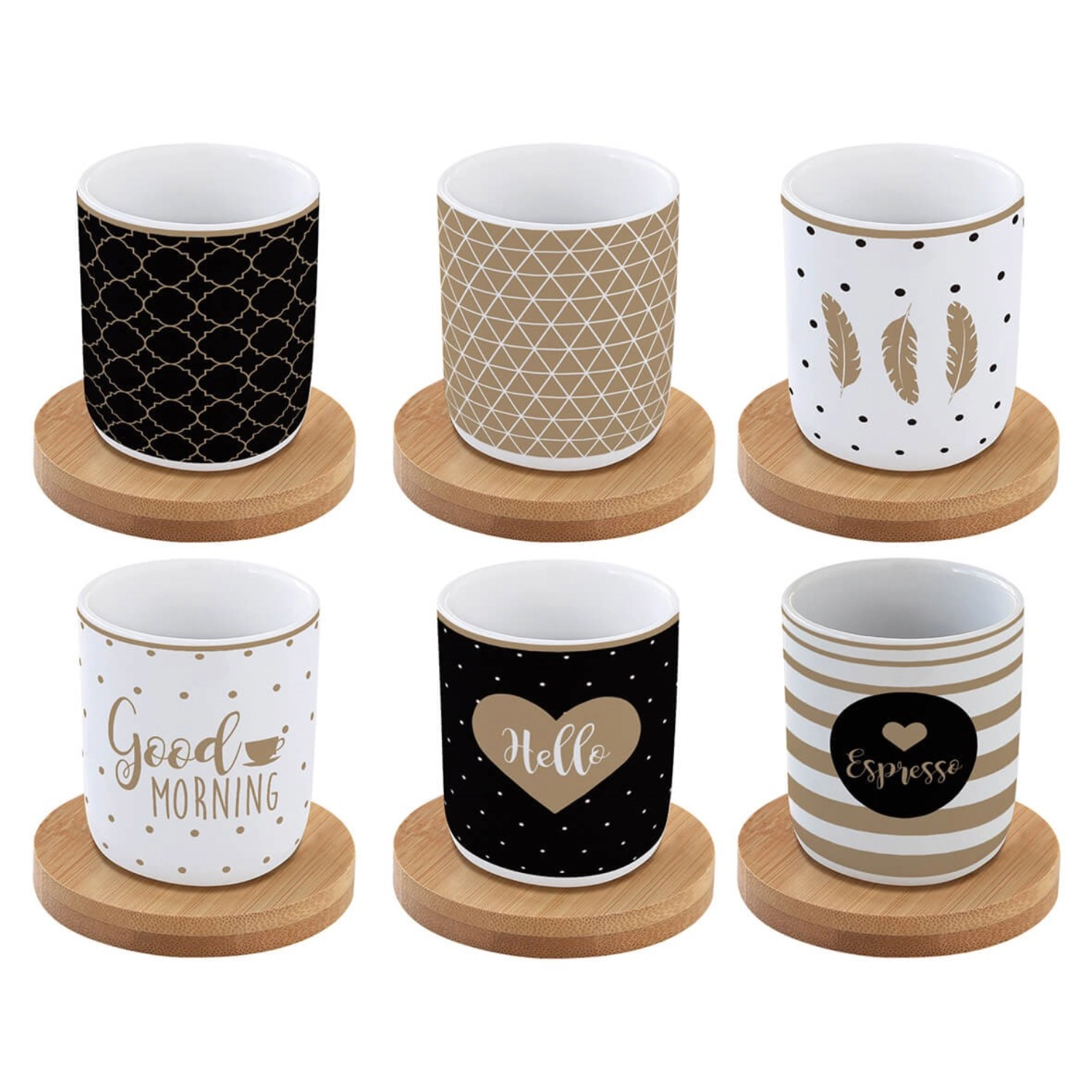 Set de 6 Coffee Mania Espresso