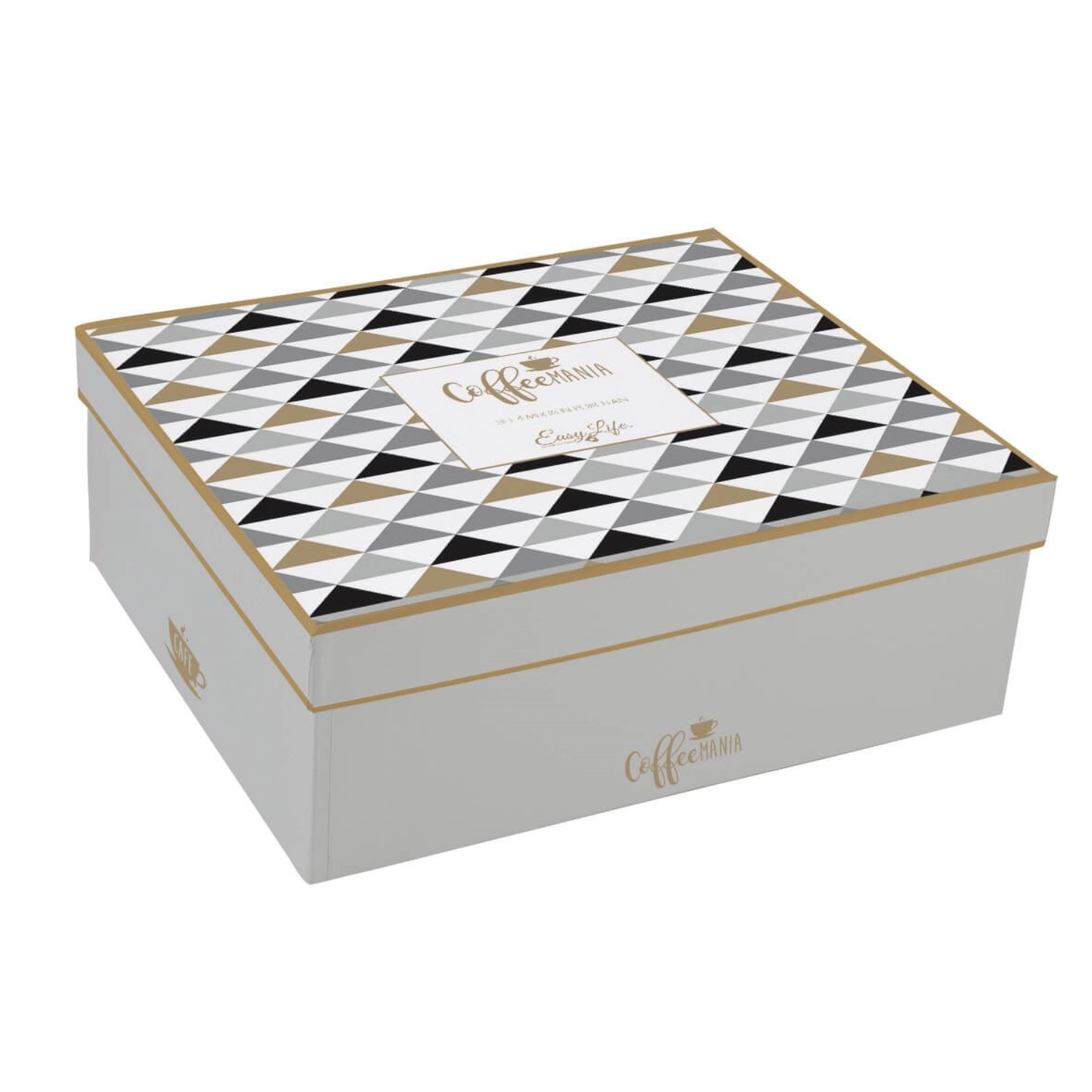 Lot de 4 tasses à café Coffee Mania