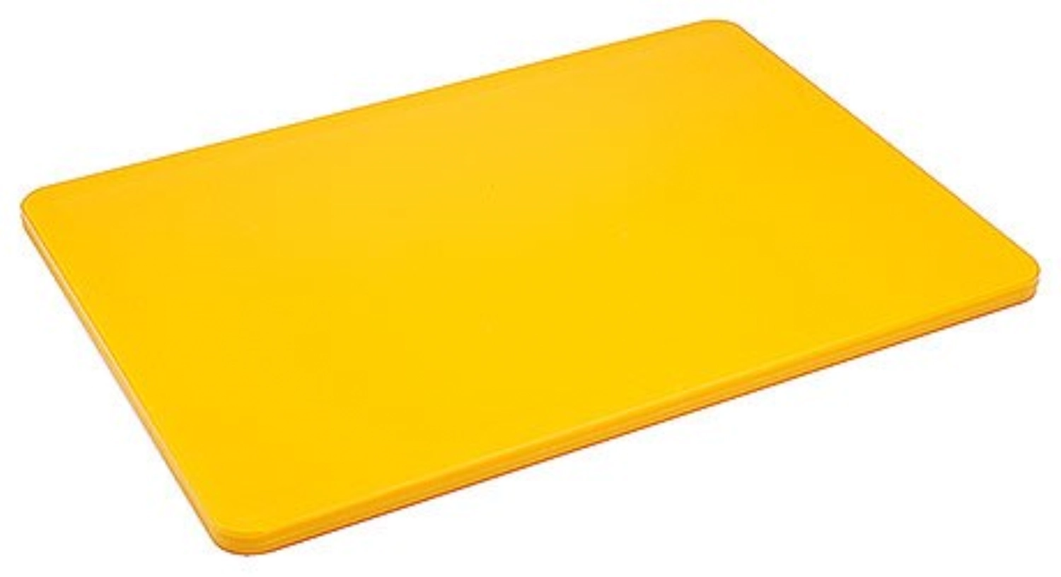 Planche à découper sans pieds jaune, 1/2, 32.5x26.5x2cm