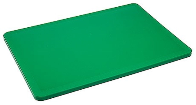 Planche à découper sans pieds vert, 1/2, 32.5x26.5x2cm