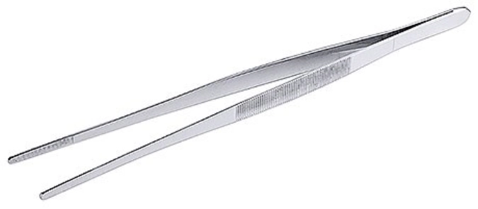 Koch-Pinzette aus Edelstahl, 20 cm