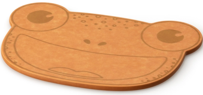 Duracore clair planche pour enfants grenouille