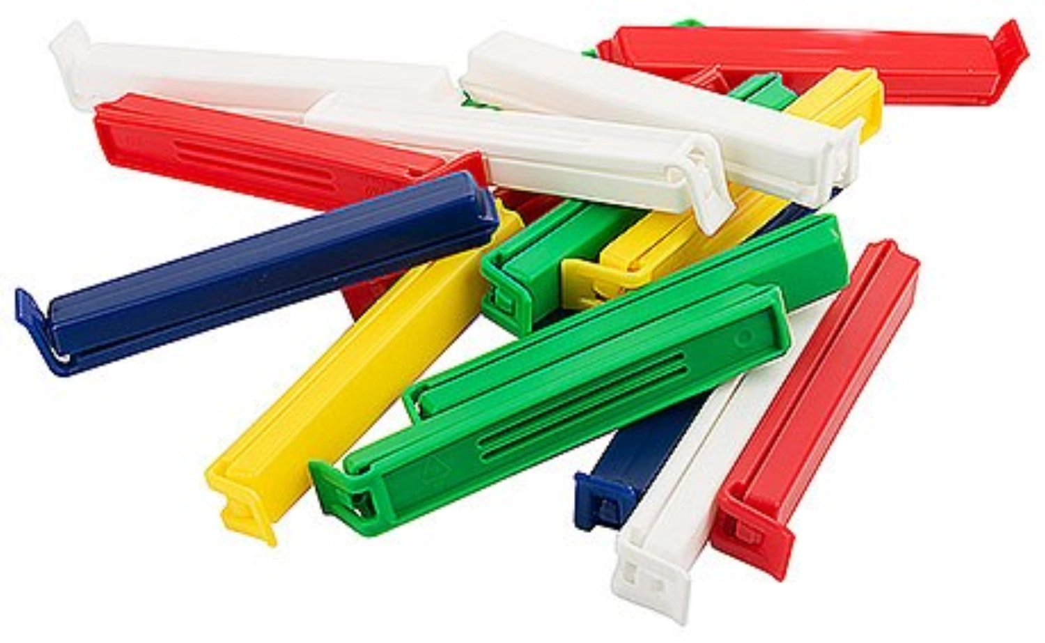 Pince à sachets twixit ! HACCP Set 20pcs. 5 couleurs 11 cm