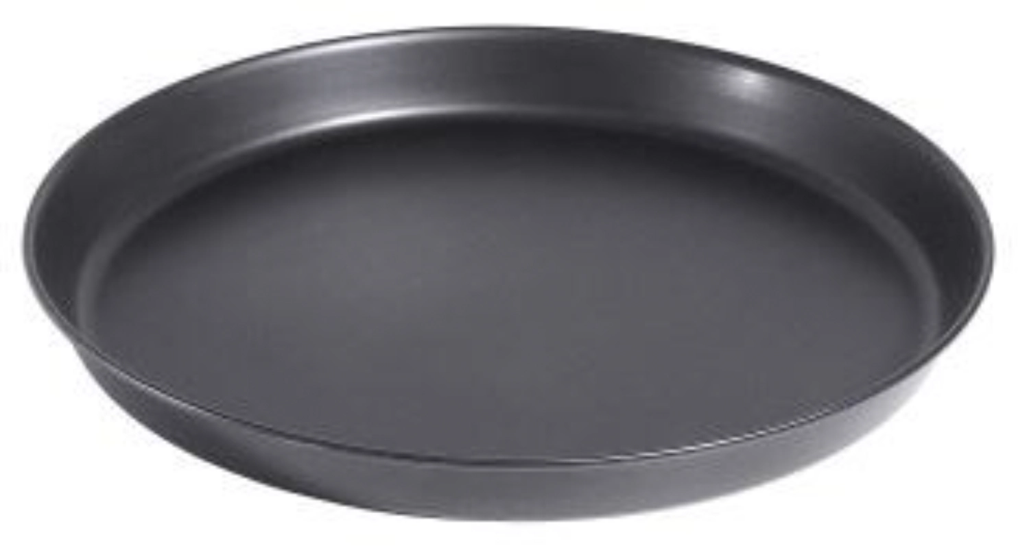 Pizzablech rund Boden Ø14.5cm, oben Ø16cm, Blaublech