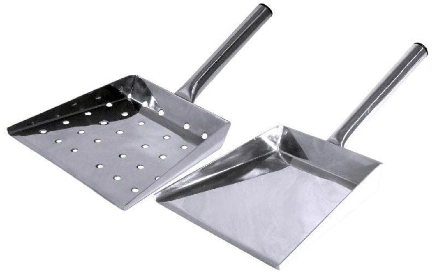 Pelle perforée 21.5x17.5cm, longueur du manche 15.5cm