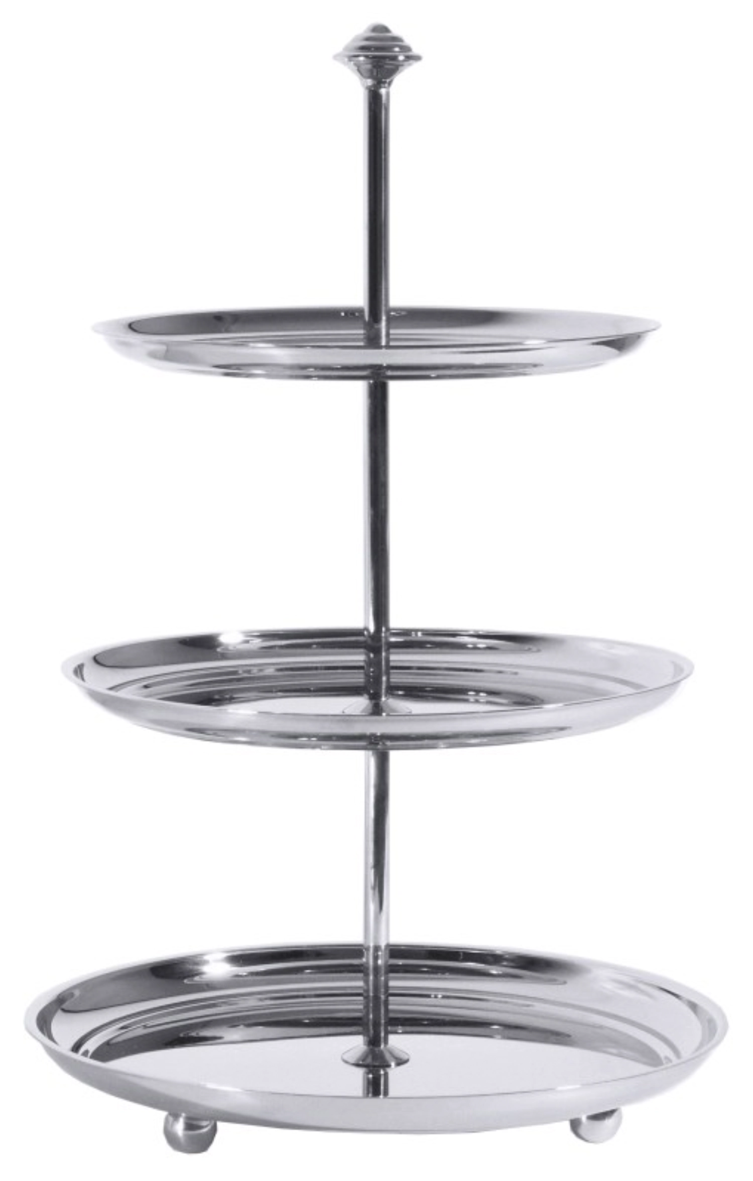 Plateau à petits fours a. 3 niveaux Ø20-22,5-25cm