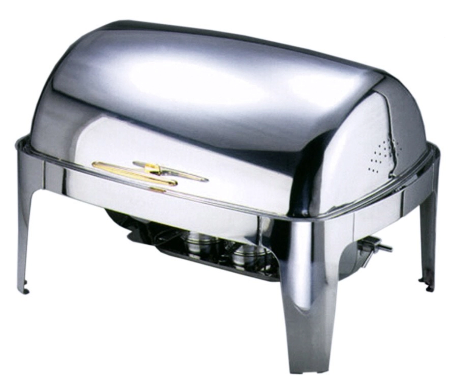Chafing Dish a. couvercle roll-top 43x 64cm