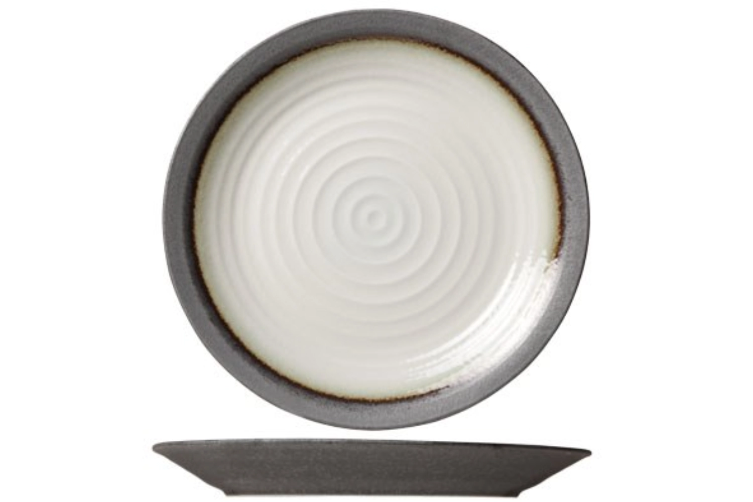 Stone assiette plate d25.5cm