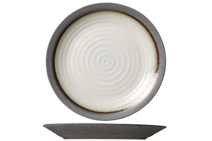 Stone assiette plate d25.5cm