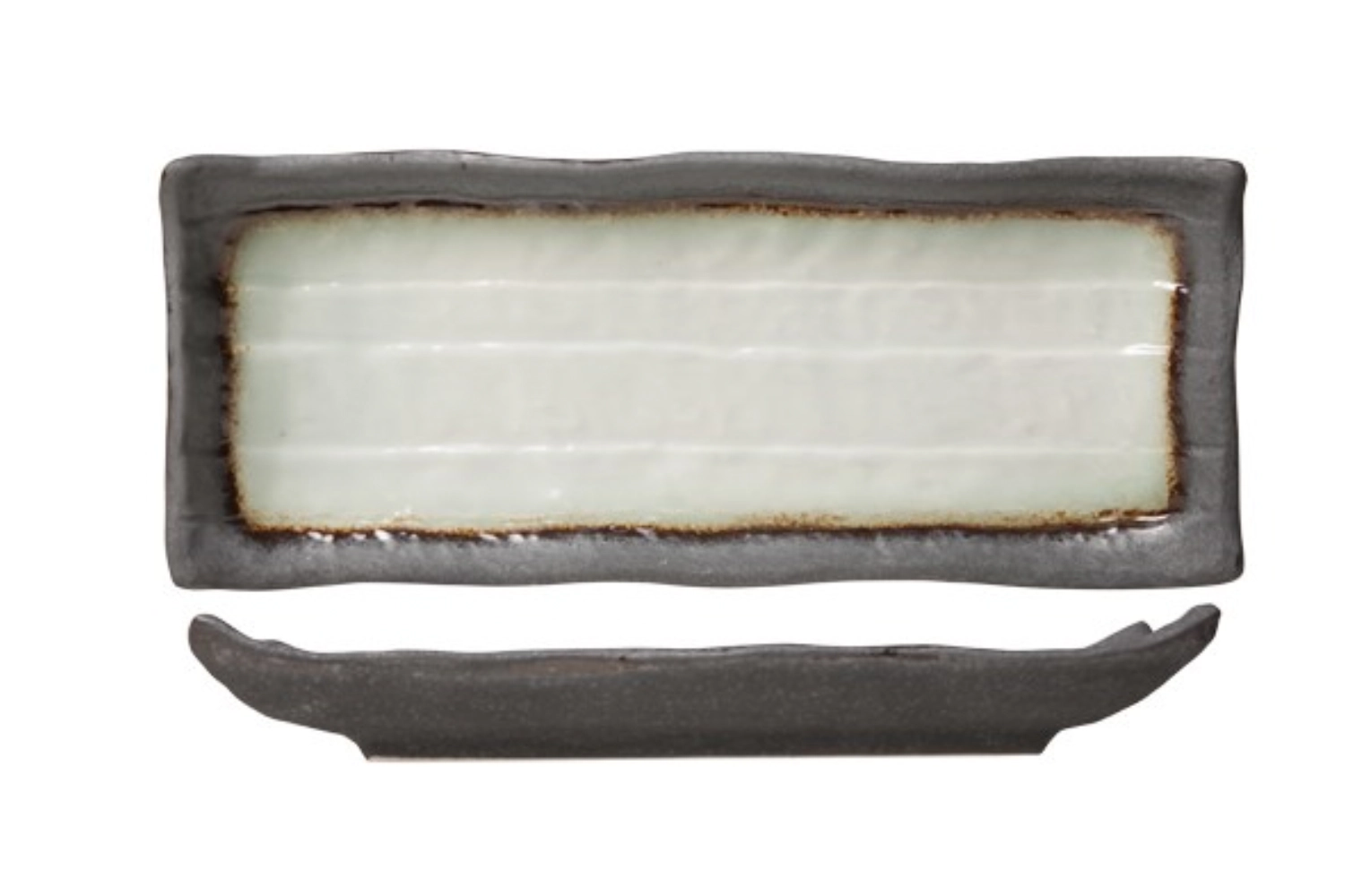Stone plat rectangulaire 11x28cm