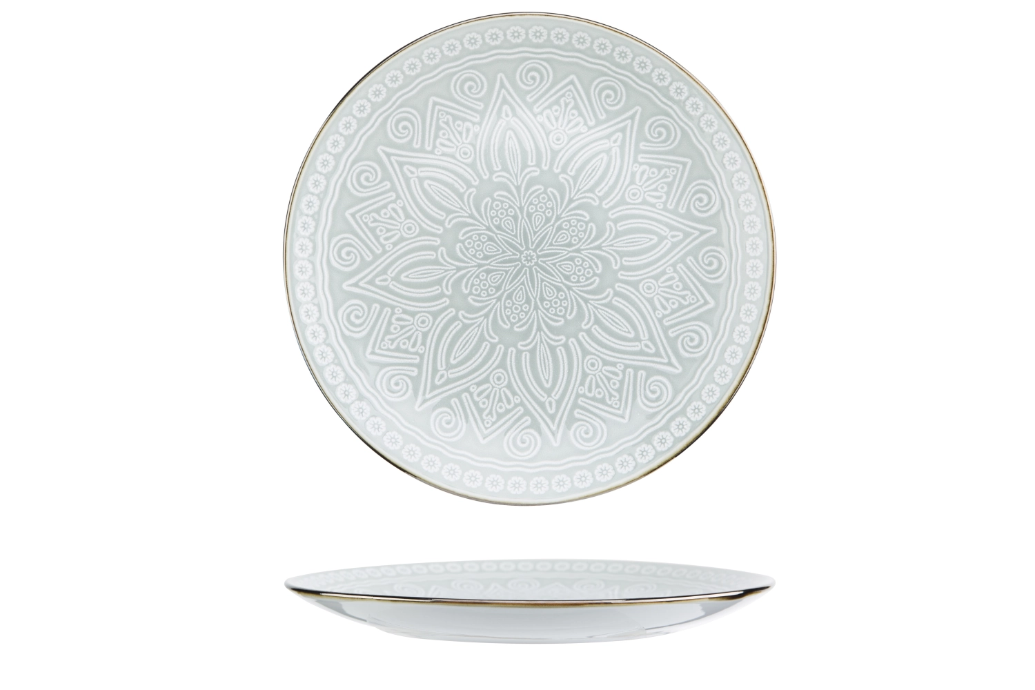 Murano green assiette plate d27,5cm