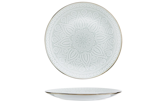 Murano green assiette plate d27,5cm