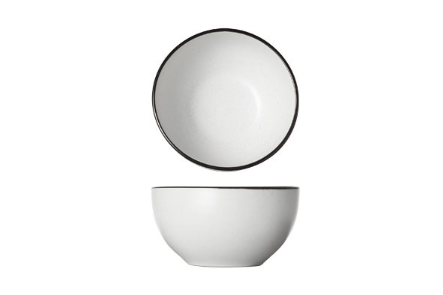 Speckle blanc, bol, ø 14 x 7.2 cm