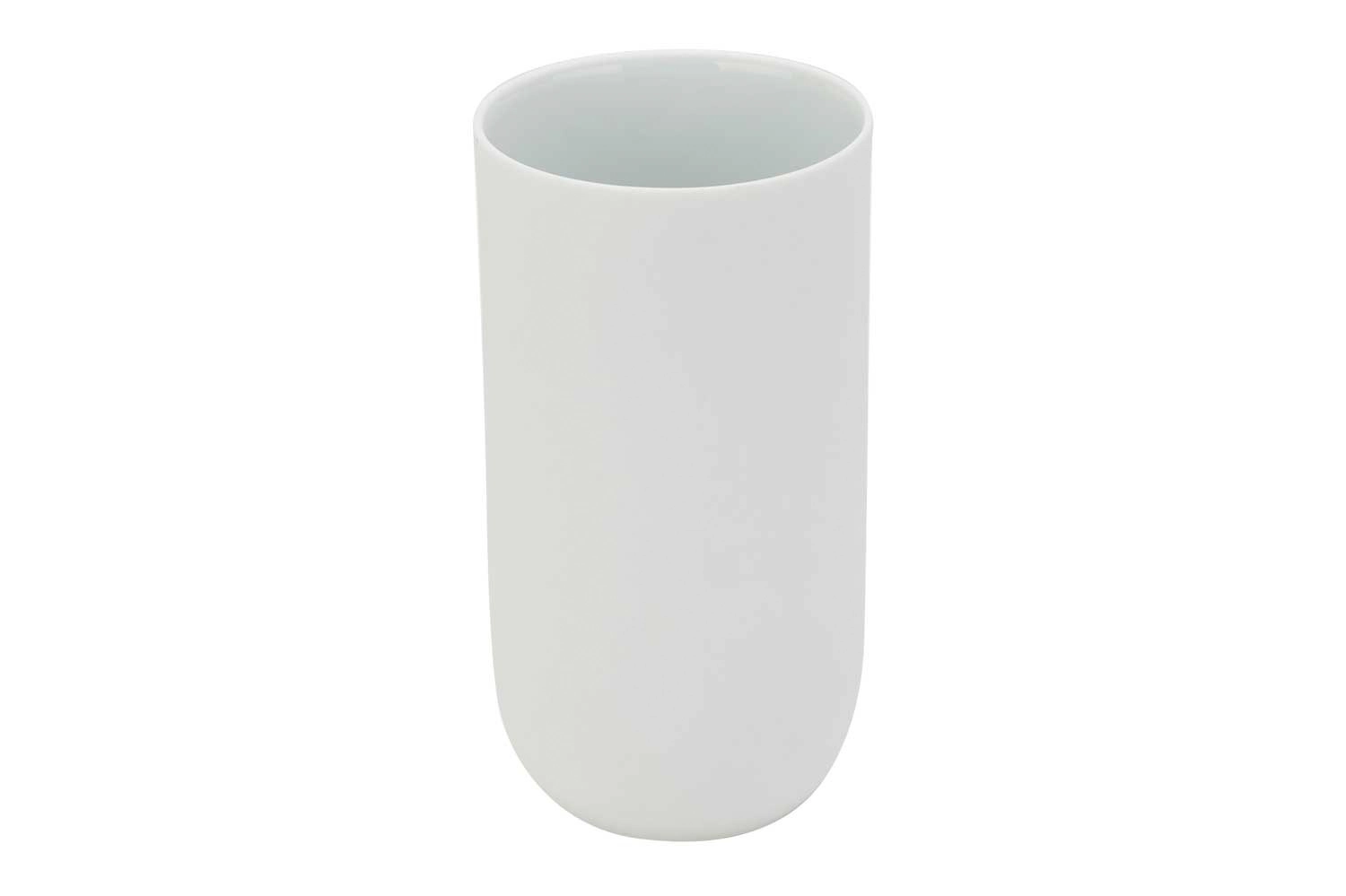Charming white gobelet 44cl d7,5xh13,9cm