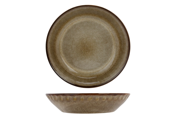 Araki hazel assiette creuse d21,5xh4,8cm