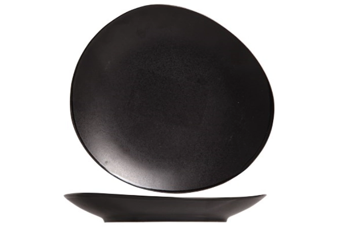 Vongola black assiette a pain 15.2cm