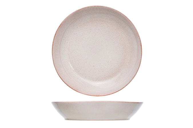 Eleonora pink assiette creuse d22cm