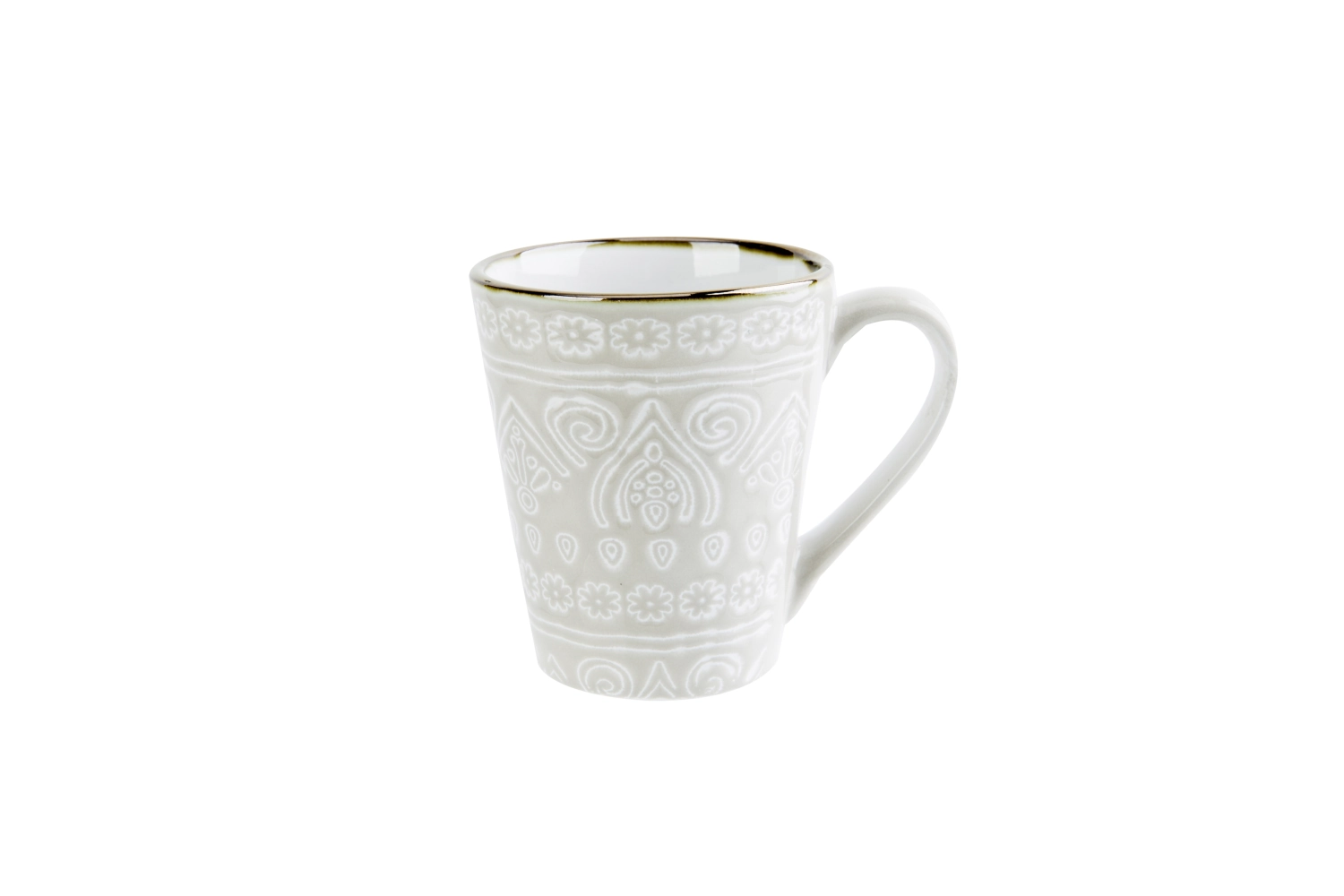 Murano beige gobelet d8,8xh10,4cm 34cl