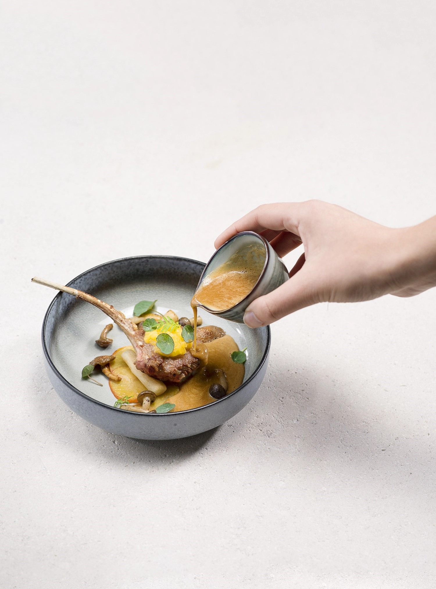 Provence green bol d17.3xh5cm