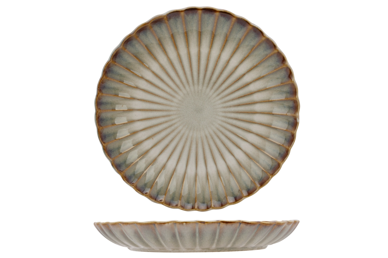 Astera pearl assiette plate d27,4xh3,8cm