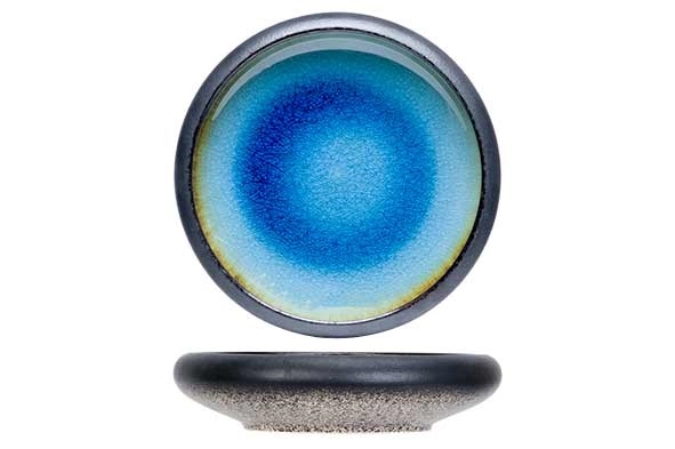 Fervido blue assiette d20,3xh5cm