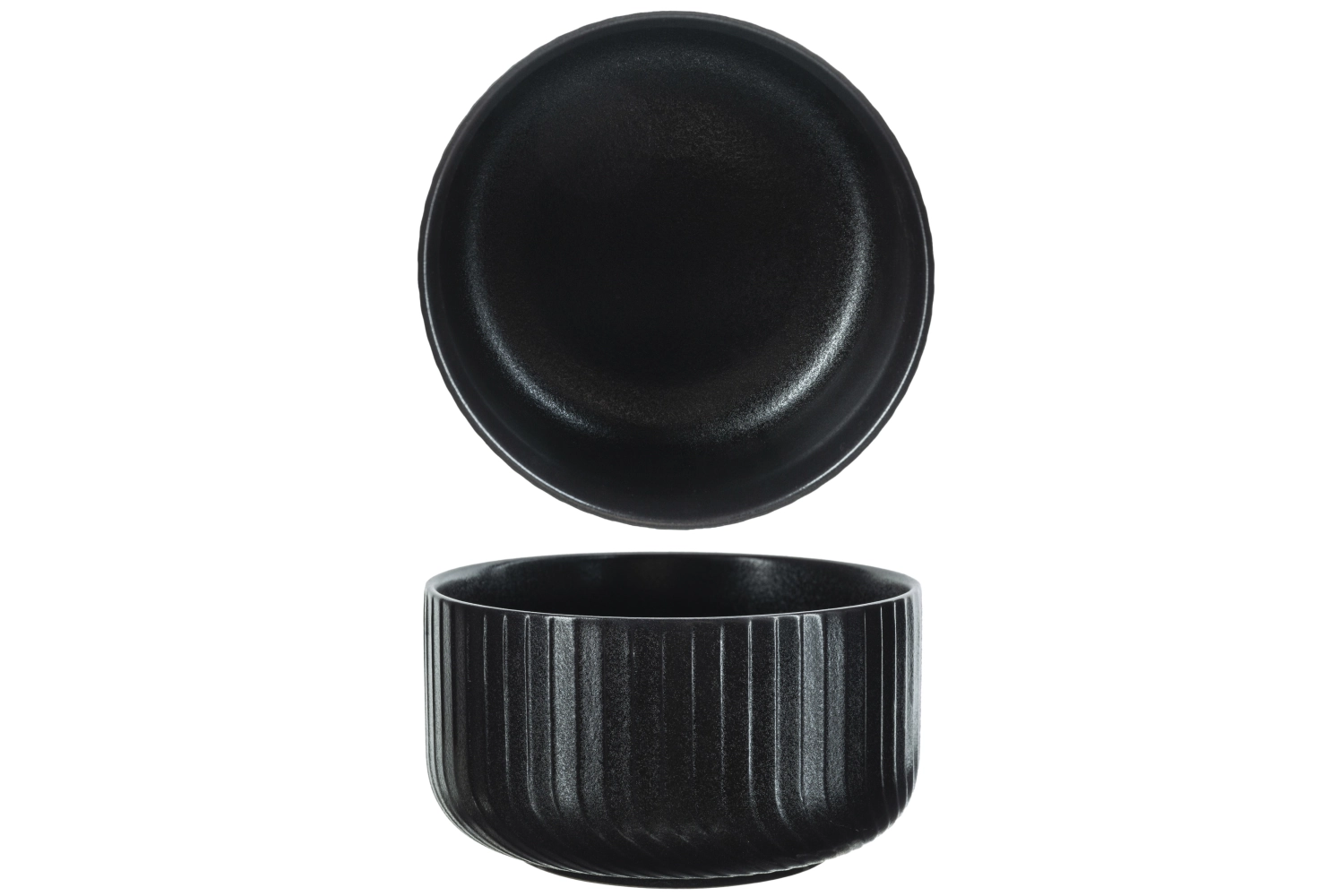 Dakota Schüssel, schwarz, D 15x8.2cm