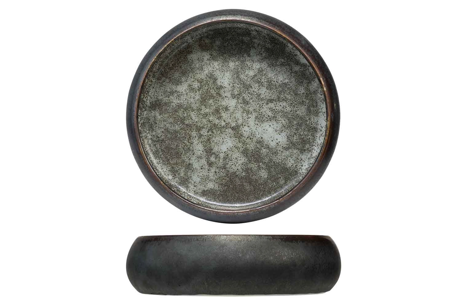 Istra coupelle gris-vert d14,5xh4,8cm