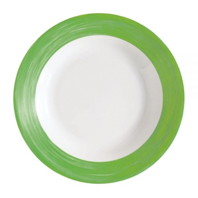 Brush Dessertteller grün, D 19cm