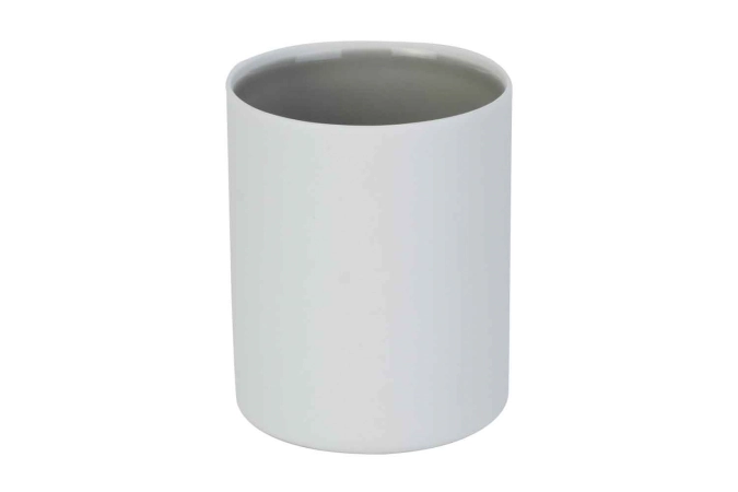 Charming grey mini gobelet 18cl d6xh7,5