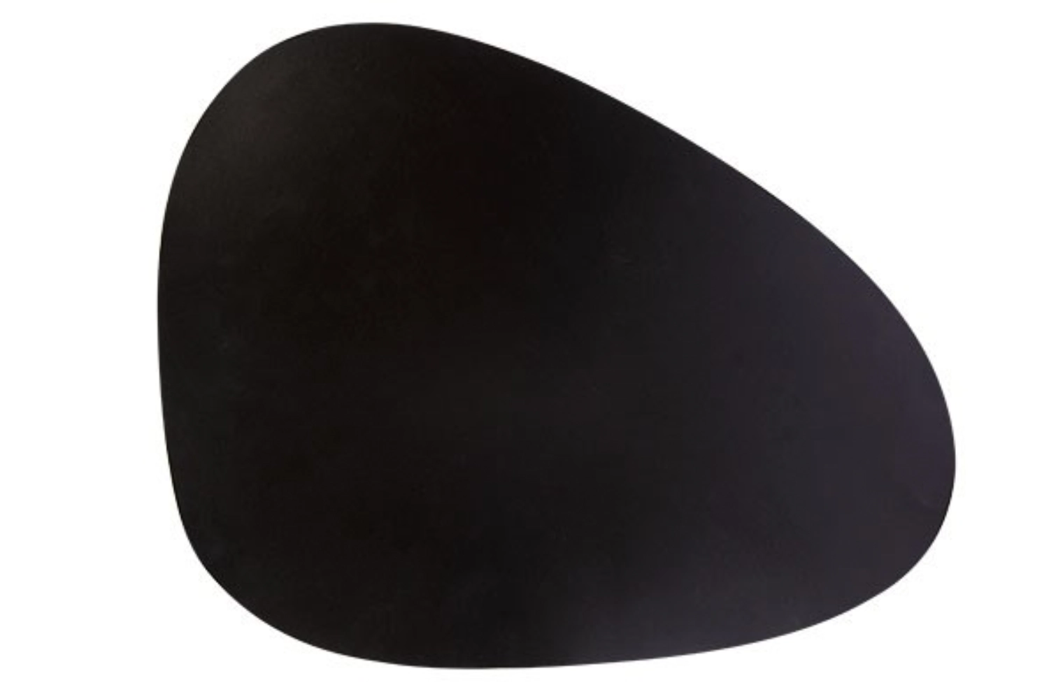 Tischset schwarz, 30.5x39cm, oval