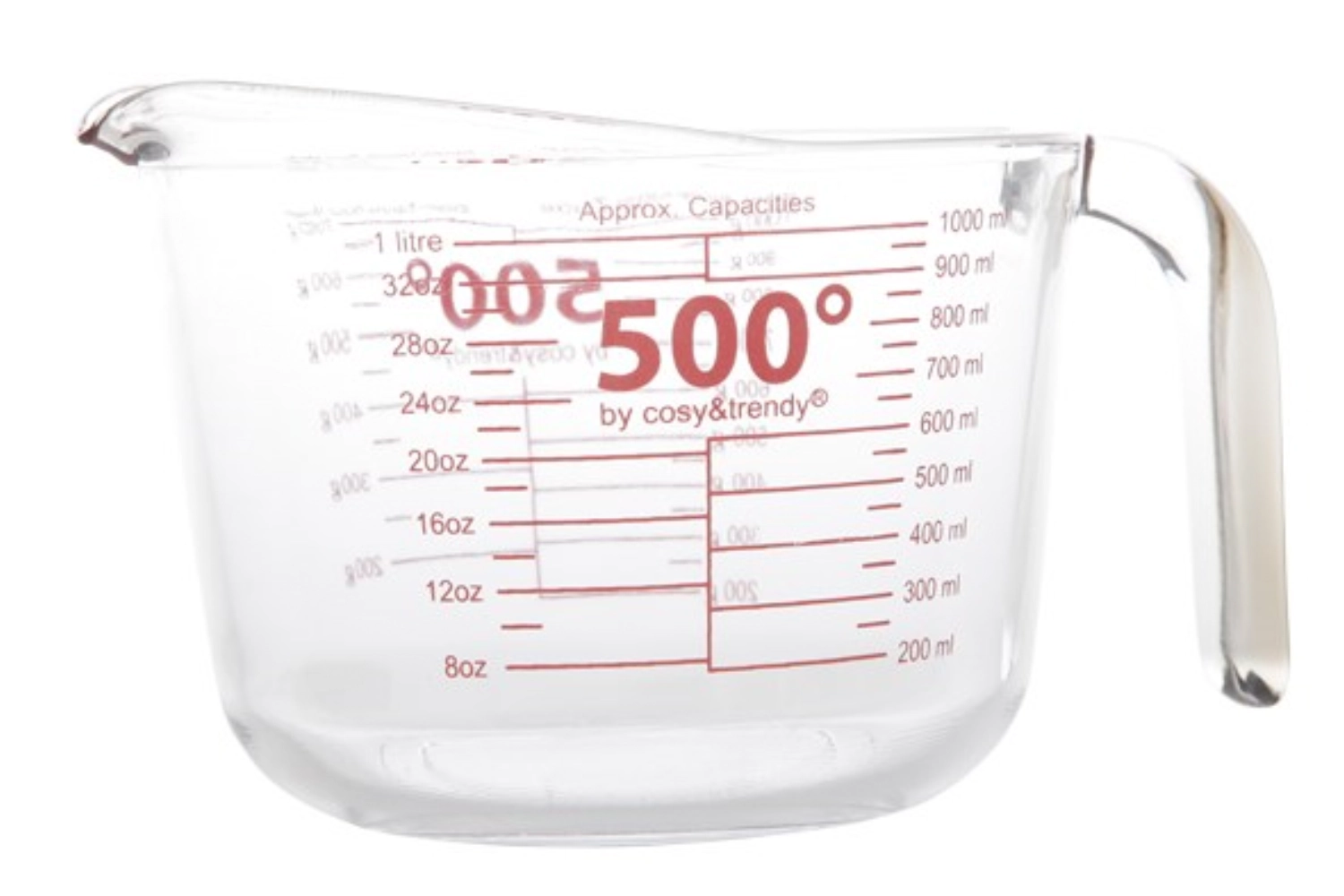 500° Messbecher 1l, 14.5x12cm