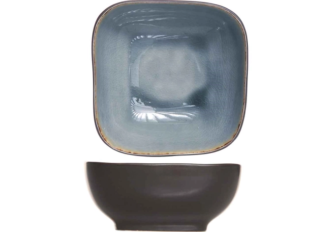Laguna Schüssel, blau-grau 14 x 14 x 6cm