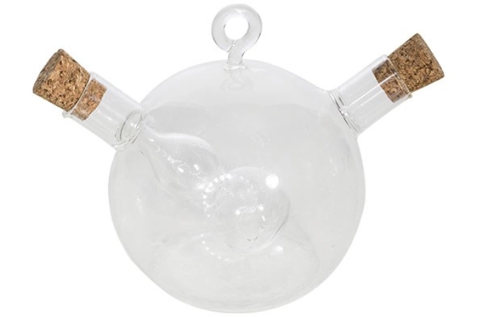 Bouteille huile vinaigre liege d9xh8.3cm
