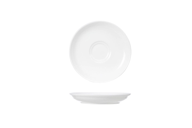Barista Espresso/Kaffee Untere, weiss, 13cm