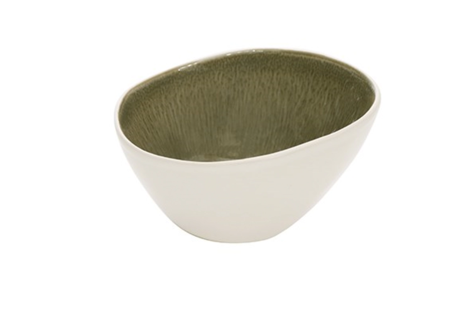 Spirit olive bol oval 10.5x8xh6cm