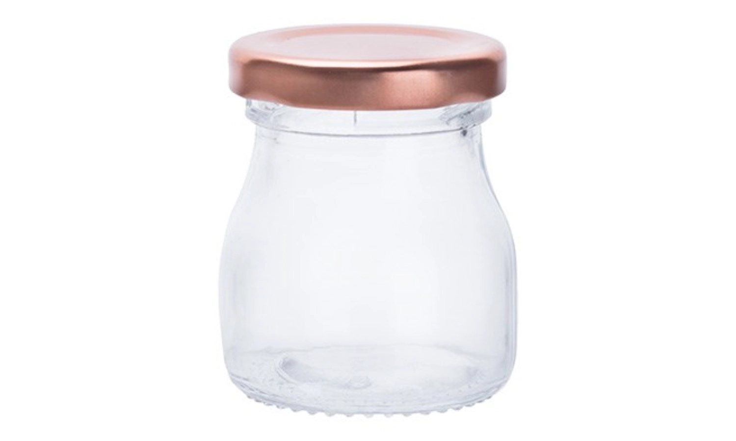 Bocale verre bouchon a vis cuivre 50ml