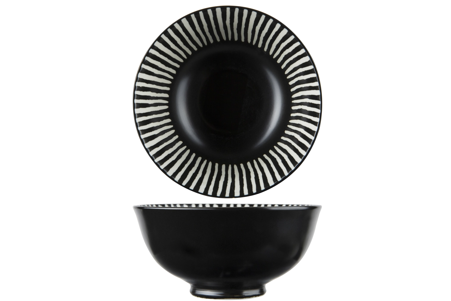Okapi Black Schüssel D15,5xH7cm