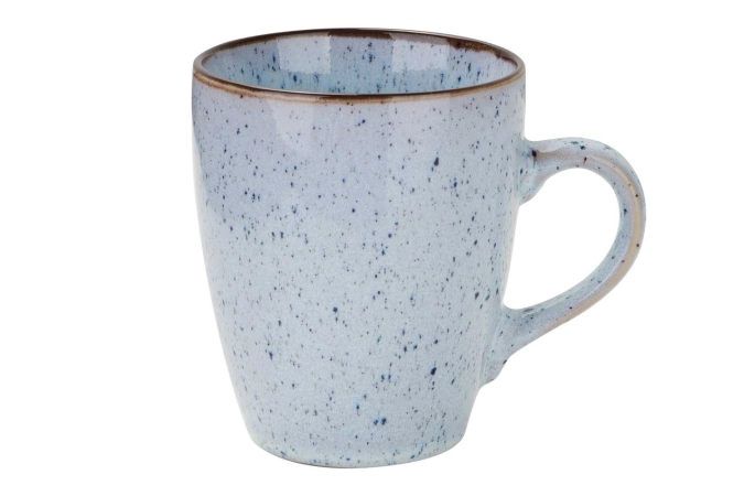 Tessa Henkelbecher blau, 35 cl, D 8.5cm H: 10.5cm