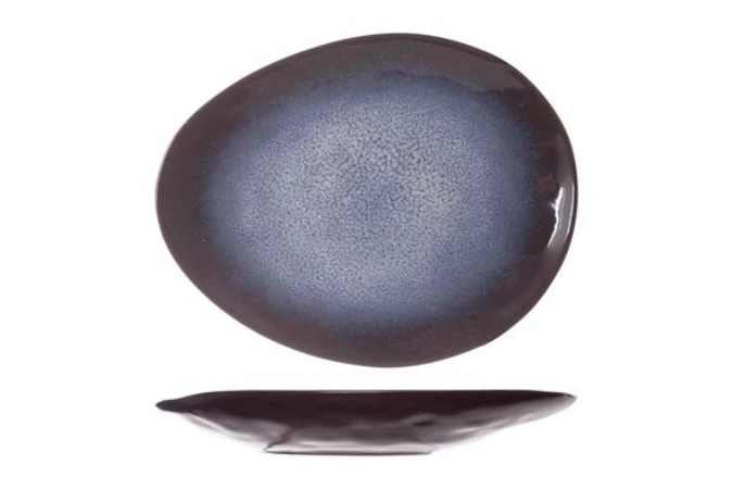 Sapphire assiette apéro ovale 14.5x11.5m