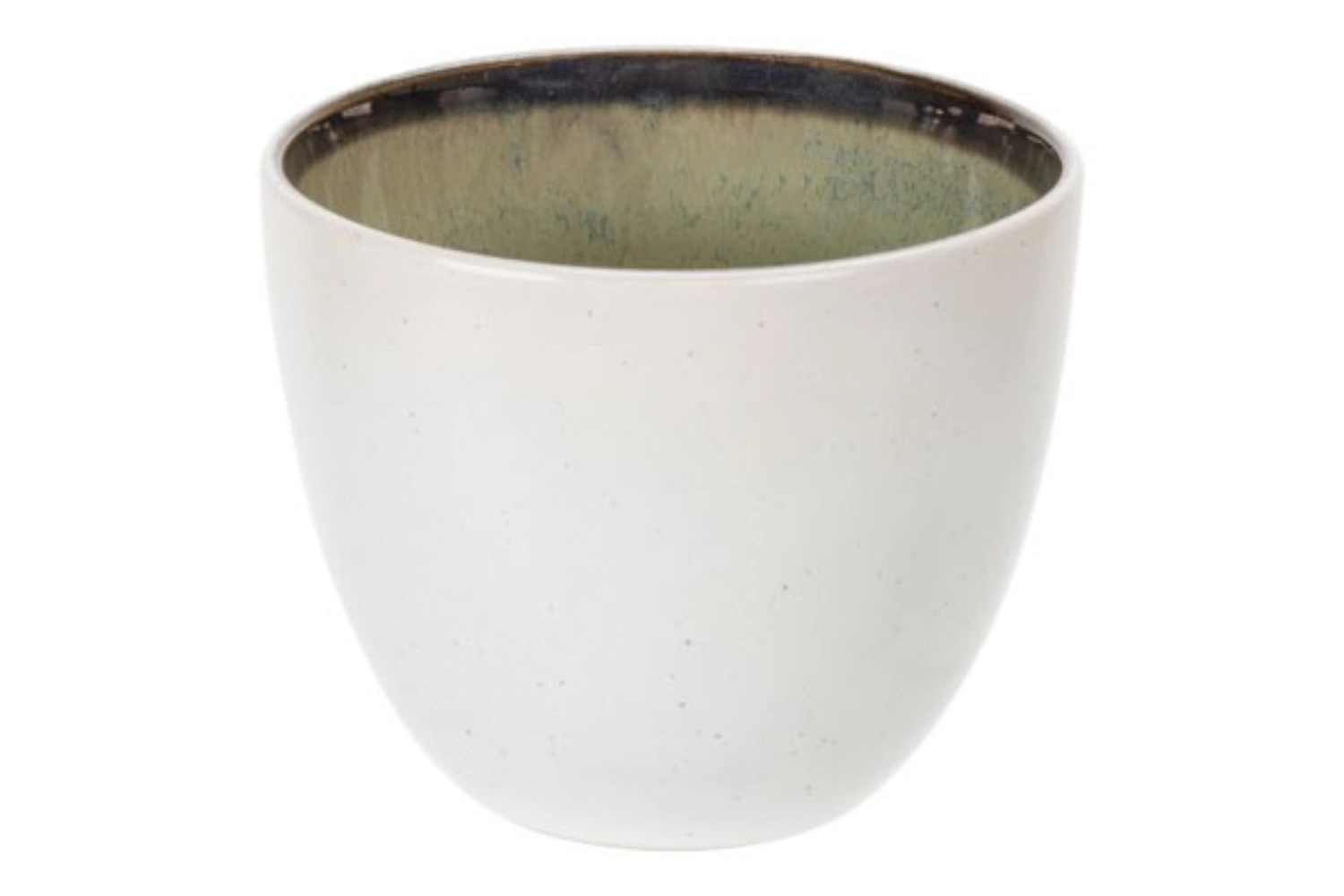 Fez Green Tasse o. Henkel, D 7cm, H: 6cm, 14 cl
