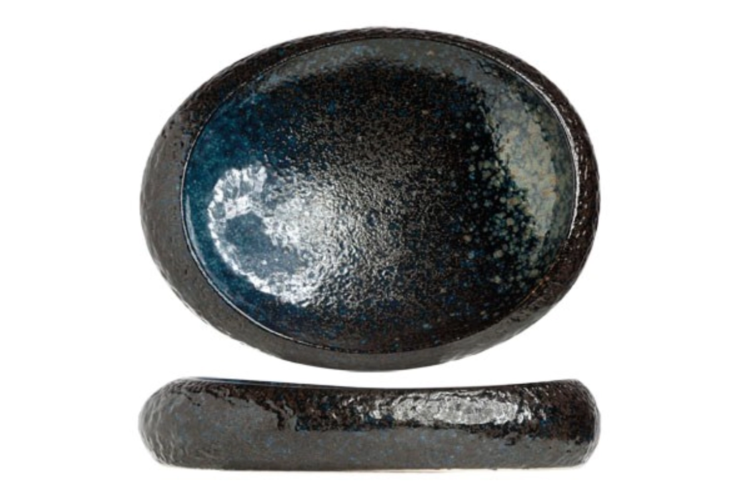 Black Yoru Schüssel oval, 32x24x6